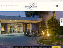 Tablet Screenshot of hotelpatria.hr