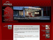 Tablet Screenshot of hotelpatria.rs
