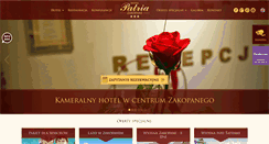 Desktop Screenshot of hotelpatria.pl